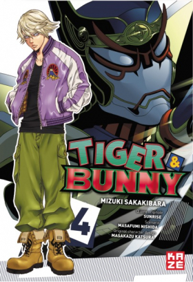 couverture manga Tiger &amp; bunny T4