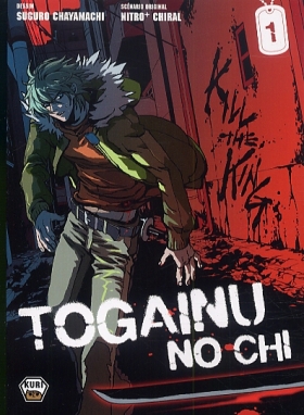 couverture manga Togainu no chi T1