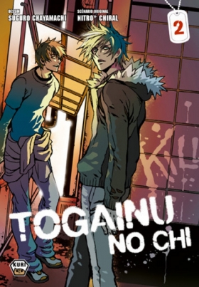 couverture manga Togainu no chi T2