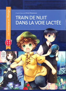 couverture manga Train de nuit dans la voie lactée