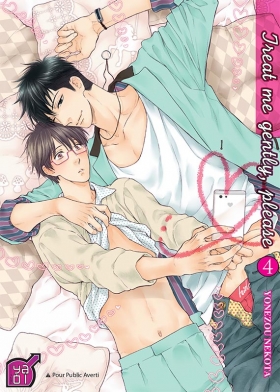 couverture manga Treat me gently, please T4