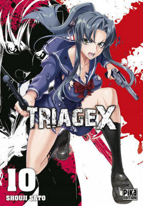 couverture manga Triage X T10