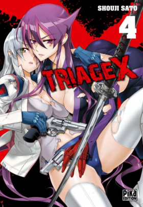 couverture manga Triage X T4