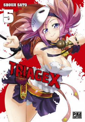 couverture manga Triage X T5