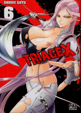 couverture manga Triage X T6