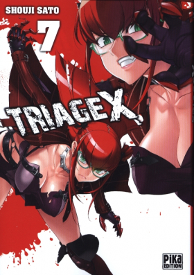 couverture manga Triage X T7