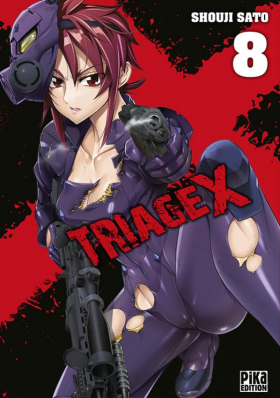 couverture manga Triage X T8