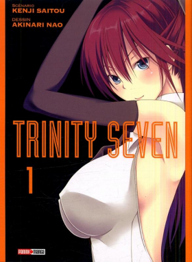couverture manga Trinity seven T1