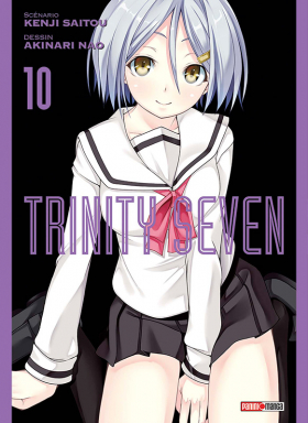 couverture manga Trinity seven T10