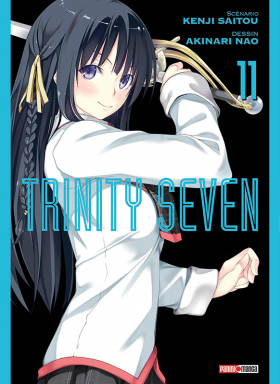 couverture manga Trinity seven T11