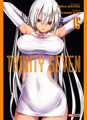 couverture manga Trinity seven T15