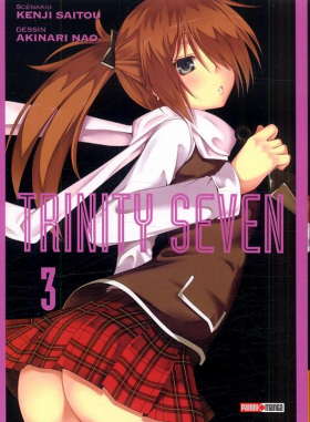 couverture manga Trinity seven T3