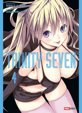 couverture manga Trinity seven T4