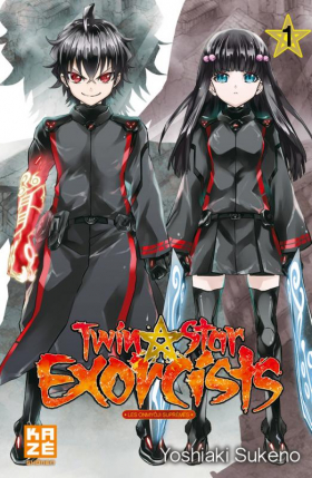 couverture manga Twin star exorcists T1