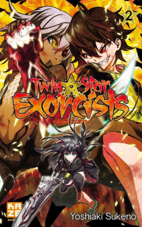 couverture manga Twin star exorcists T2