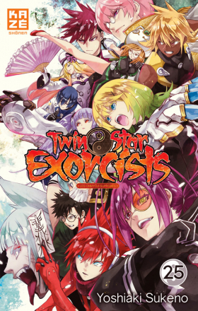 couverture manga Twin star exorcists T25