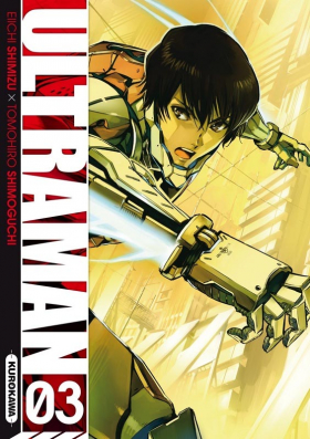 couverture manga Ultraman T3