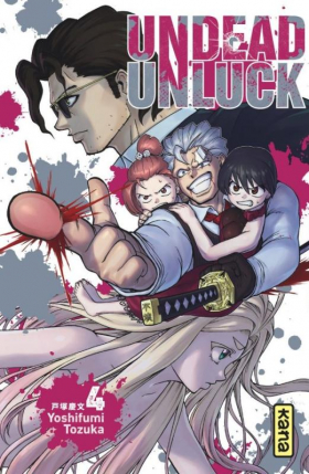 couverture manga Undead unluck T4