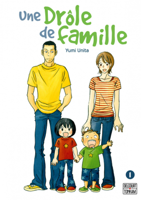 couverture manga Une drôle de famille T1