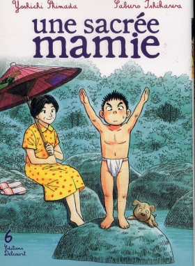 couverture manga Une sacrée mamie T6