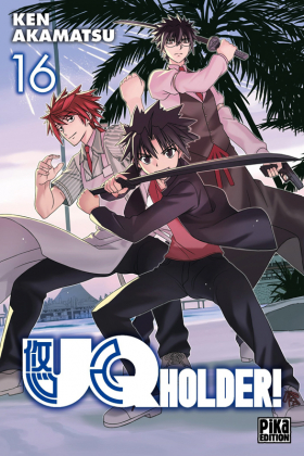 couverture manga UQ Holder! T16
