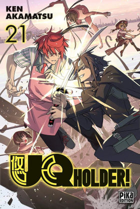 couverture manga UQ Holder! T21