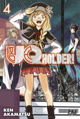 couverture manga UQ Holder! T4