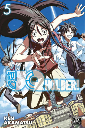 couverture manga UQ Holder! T5