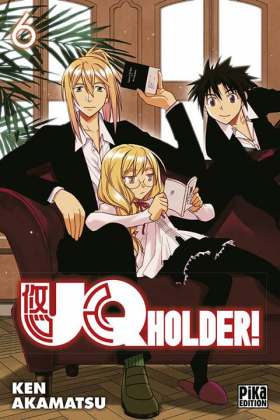 couverture manga UQ Holder! T6
