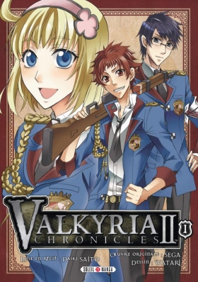 couverture manga Valkyria chronicles II T1