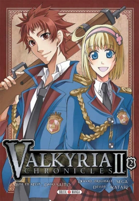 couverture manga Valkyria chronicles II T2