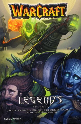 couverture manga Warcraft Legends  T5