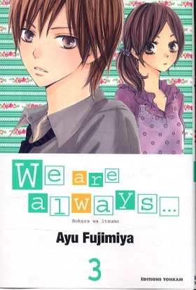 couverture manga We are always... T3