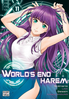 couverture manga World’s end harem T11