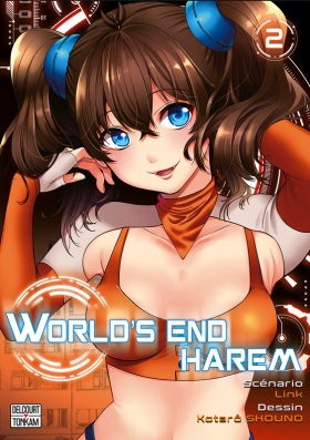 couverture manga World’s end harem T2
