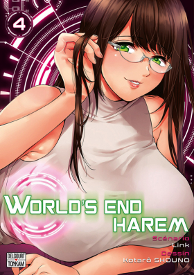 couverture manga World’s end harem T4