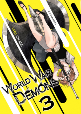 couverture manga World war demons T3