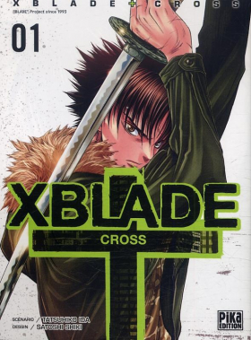 couverture manga X-Blade Cross T1