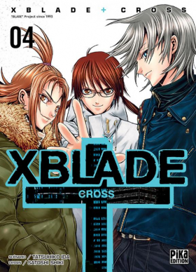 couverture manga X-Blade Cross T4
