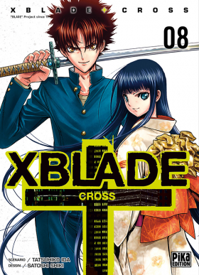 couverture manga X-Blade Cross T8