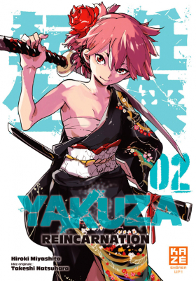 couverture manga Yakuza reincarnation T2