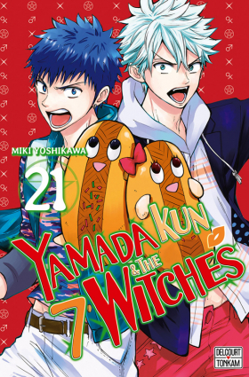 couverture manga Yamada kun &amp; the 7 witches T21