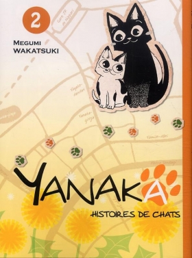 couverture manga Yanaka - histoires de chats T2