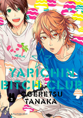 couverture manga Yarichin bitch club T2