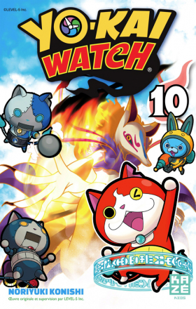 couverture manga Yo-kai watch  T10