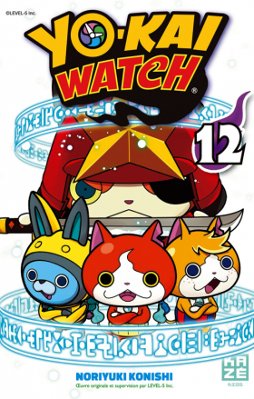 couverture manga Yo-kai watch  T12