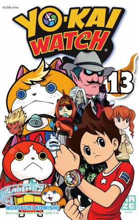 couverture manga Yo-kai watch  T13