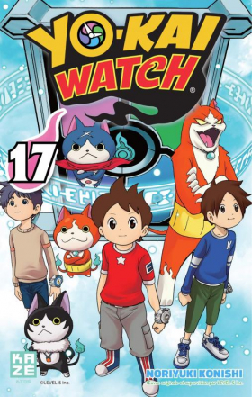 couverture manga Yo-kai watch  T17