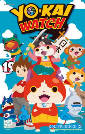 couverture manga Yo-kai watch  T19