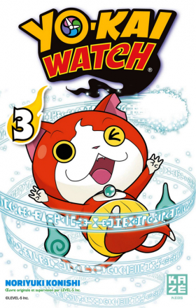 couverture manga Yo-kai watch  T3